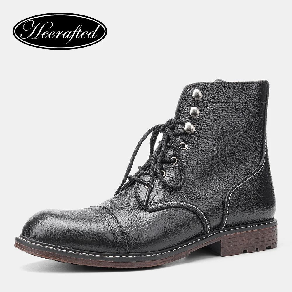 Мужские ботинки из натуральной кожи 39-48 роскошные супер теплые удобные 2023