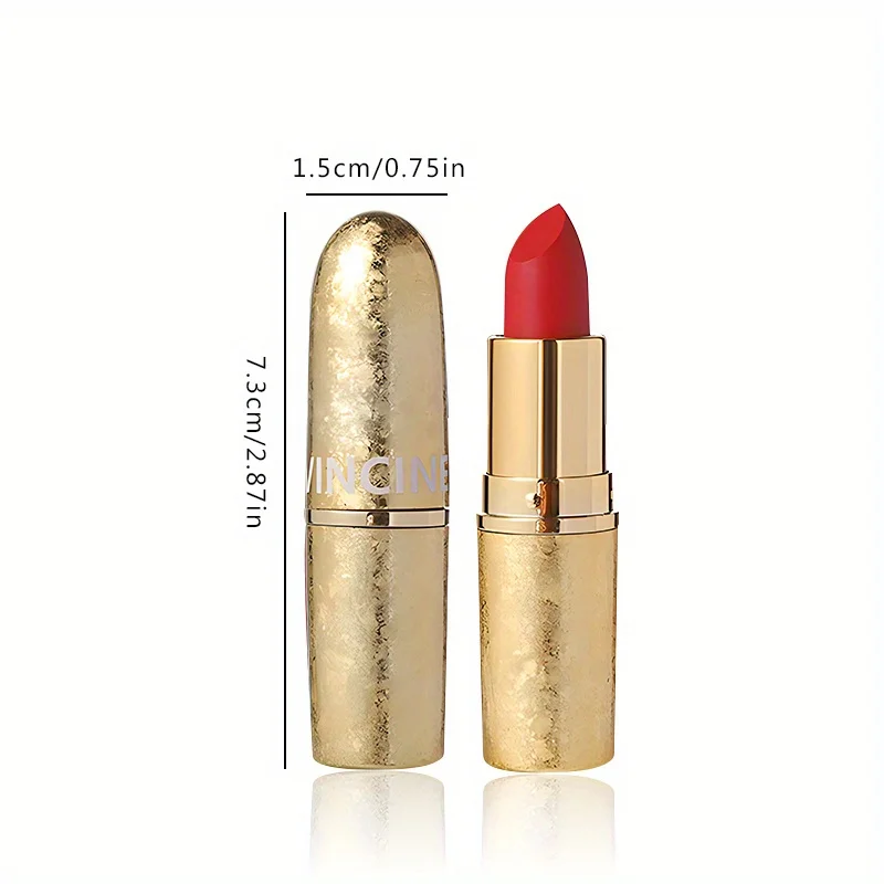 Матовая помада для макияжа блеск губ антипригарный водостойкая длинная