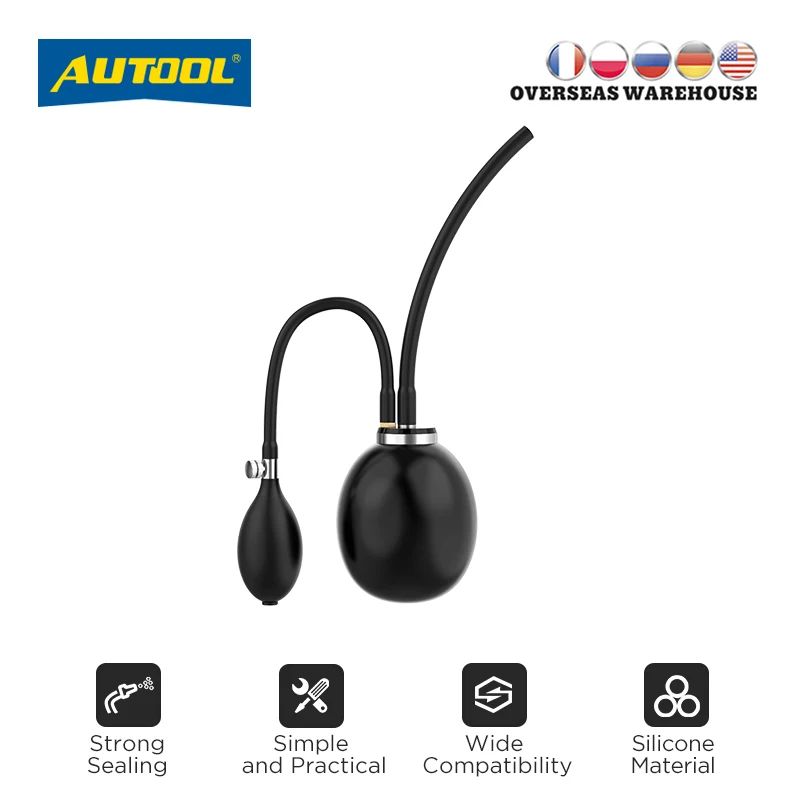 

Горячая Распродажа автомобильные аксессуары, универсальный адаптер быстрого впуска для дыма, автомобильный детектор утечки