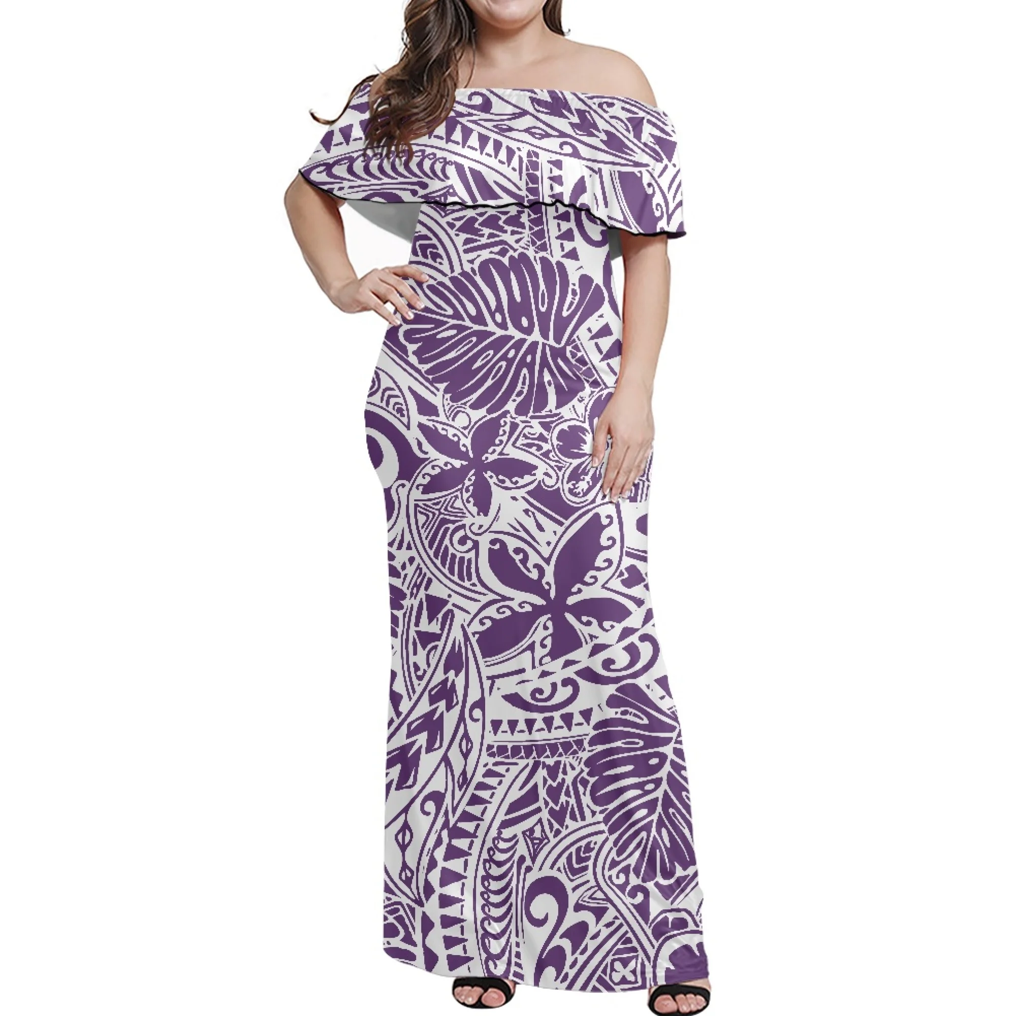 Традиционное полинезийское банкетное праздничное женское платье на заказ с