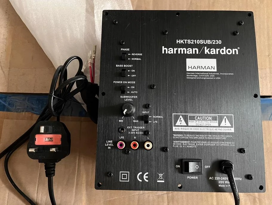 

Плата усилителя сабвуфера Harman Kardon pure hkts210
