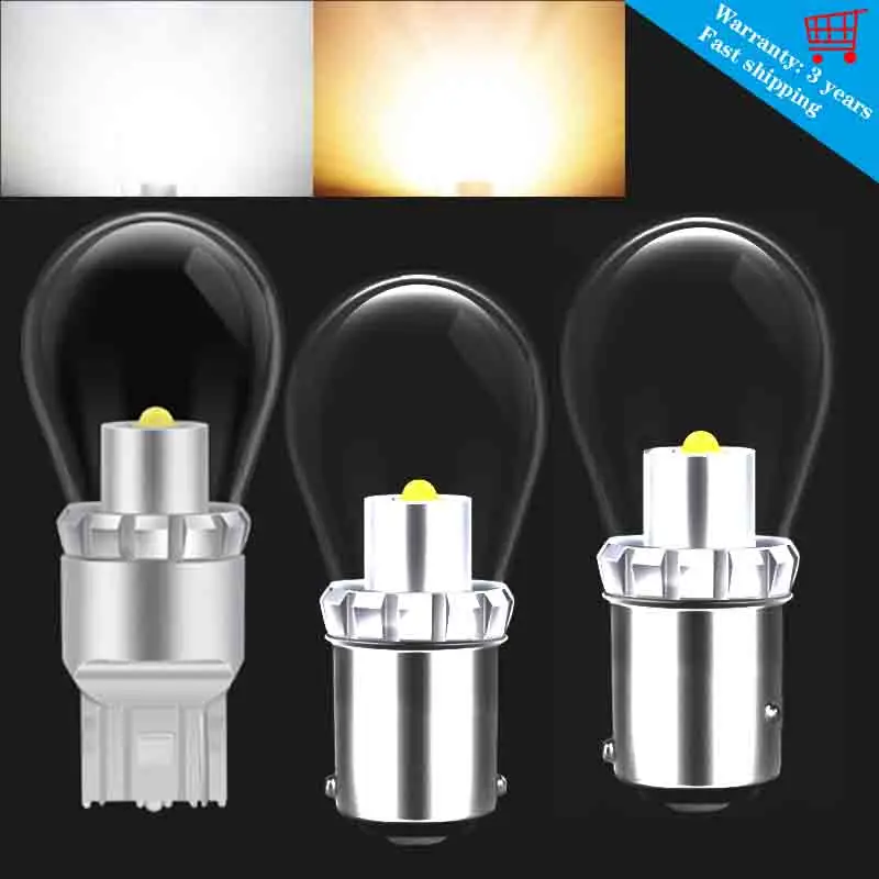 

1pc P21W LED 1156 BA15S LED Bulbs BAU15S PY21W BAY15Z 1157 BAY15D BA15D P21/5W Led T20 LED W21/5W W21W 7440 7443 T25 3156 3157