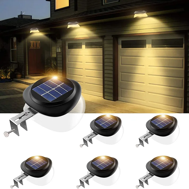 

Solar Outdoor Light Sensor Waterproof LED For Home Decorative Garden Patio Landscape Fence Wireless Convenient Street Wall Lamp