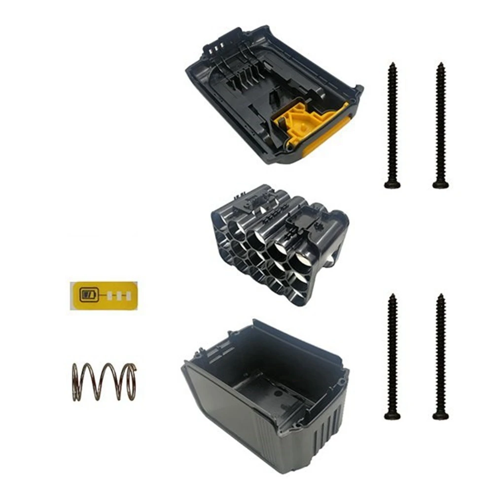 

DCB200 15X18650 Li-Ion Battery Plastic Case Housing for DeWalt 18V 20V DCB203 DCB204