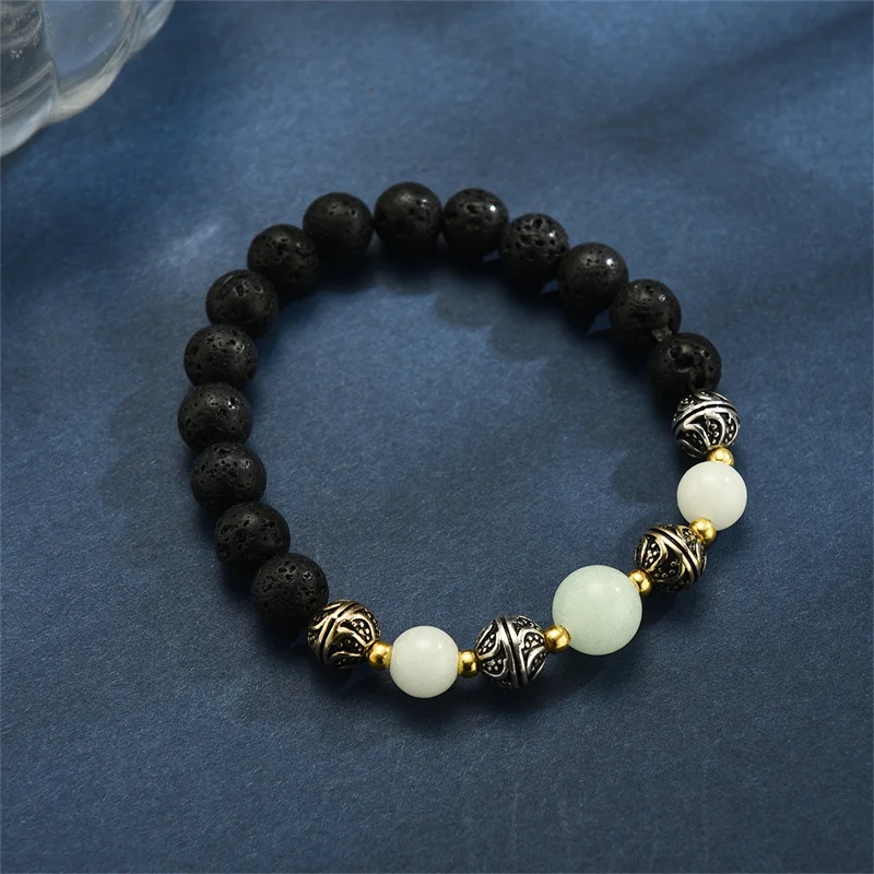 

Novel Charm Beads Bracelet Luminous Night Fluorescence Glow In The Dark Bracelet New 55mm Fit Both Men And Women