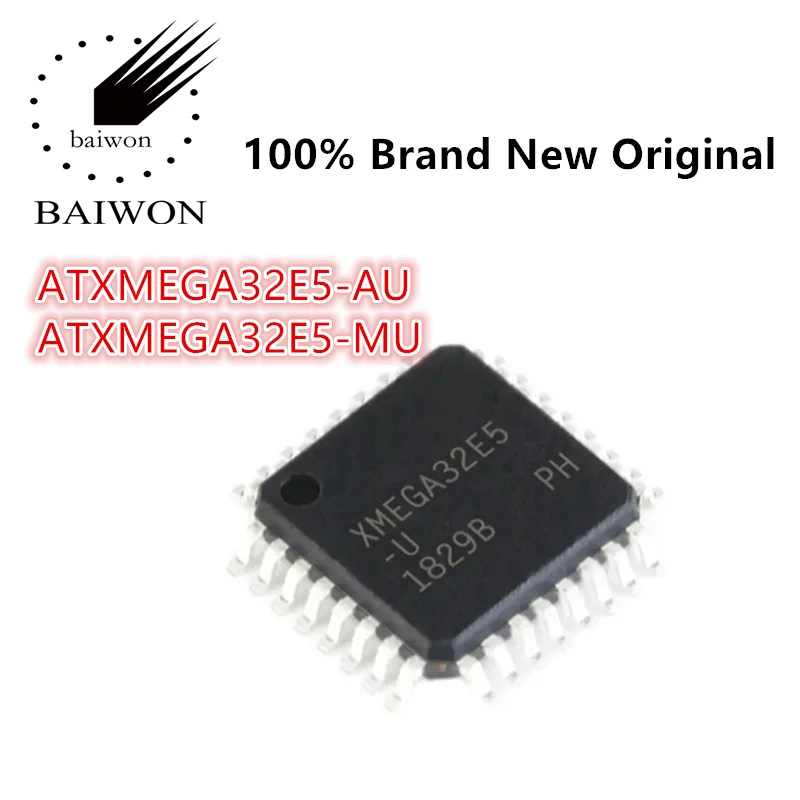 

100%New Original ATXMEGA32E5 Series ATXMEGA32E5-AU ATXMEGA32E5-MU Memory IC Chip