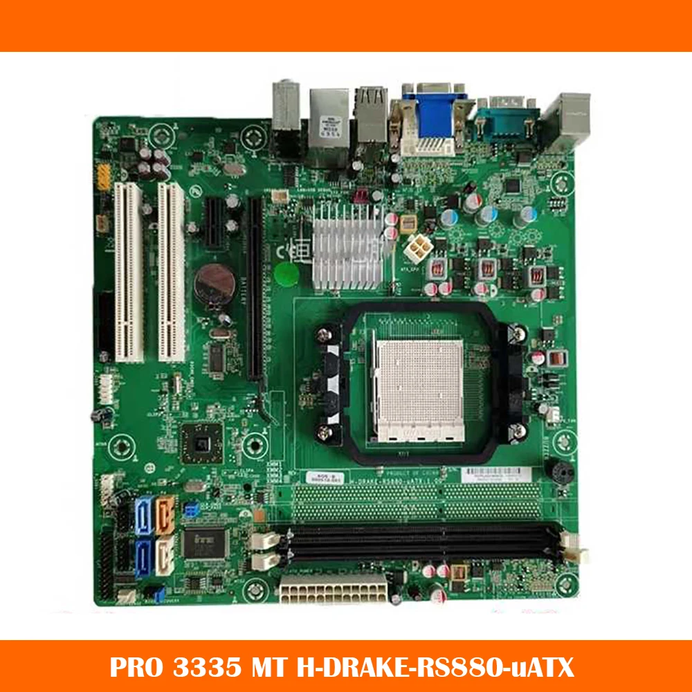 For HP PRO 3335 MT H-DRAKE-RS880-uATX 660518-001 DDR3 System Motherboard Fully Tested