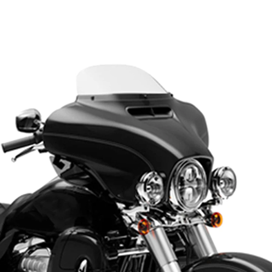

2014-2023 для Harley-Davidson Flagship Glide Street Glide трехколесный велосипед Glide 7 дюймов мотоциклетный короткий стиль дефлектор ветрового стекла