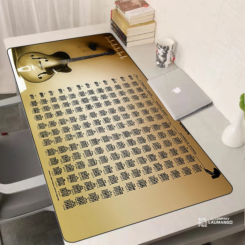 Fender Guitar Gamers Deskpad Gaming Keyboard Pad Mouse Mats Xxl Mousepad Yugioh Playmat Office Accessory For Company Accessories