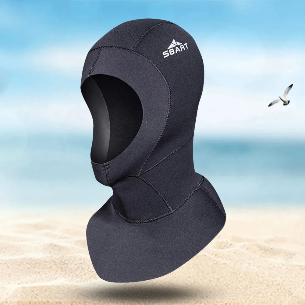 

Rubber Swimming Cap Portable Snorkel Swimming Cap Lightweight Wear-resistant Cold-proof Quick Drying for Surfboard Sports