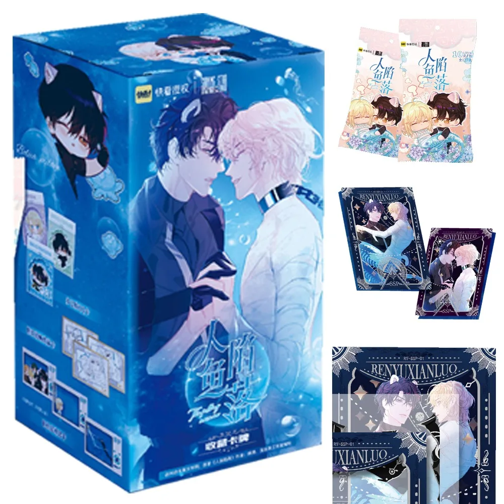 Коллекция падающих игрушек Merman для детей карточка с наклейками мечты сирена