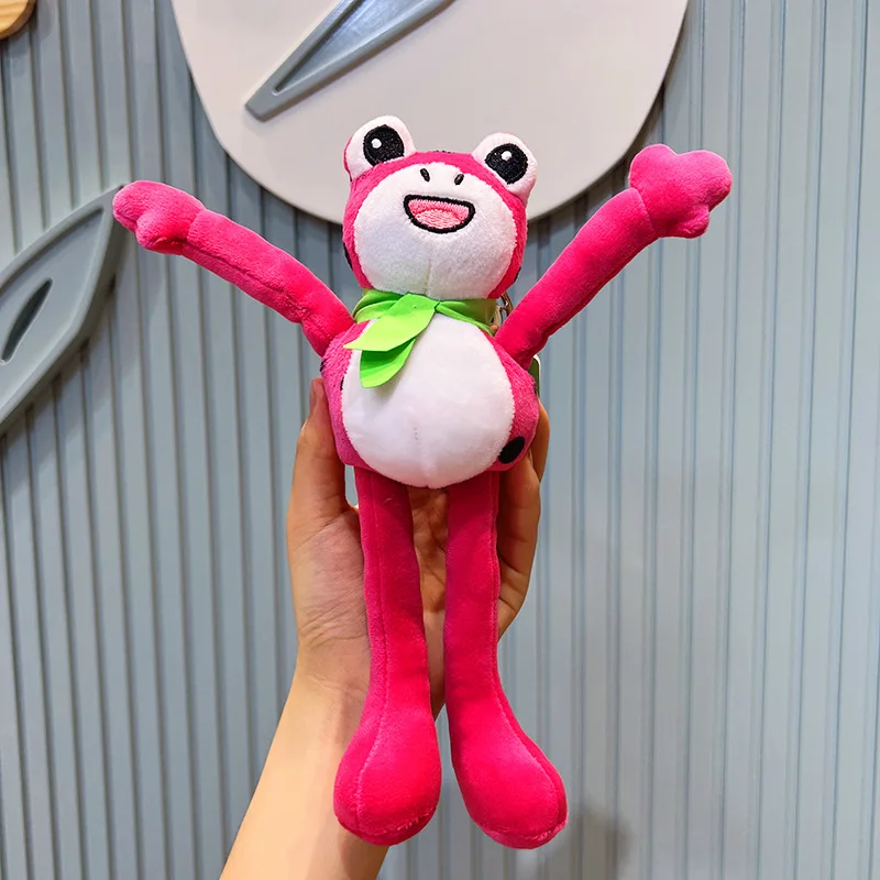 Новый бутик мягкая забавная лягушка с возможностью вытягивания Милая подвеска