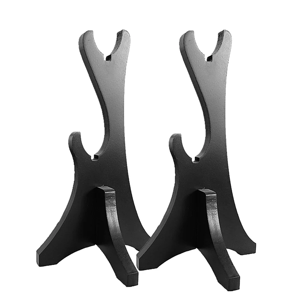 

Shelf Swords Display Rack Wand Stand Cosplay Prop Rest Holders Two-Tier Support