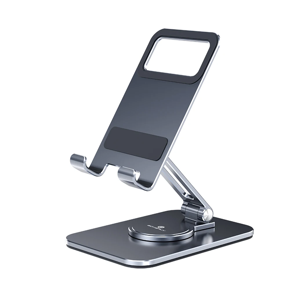 

Rotating Smartphone Mount Adjustable Mobile Phone Holder Folding Phone Accessories Aluminum Alloy Tablet Support Rotatable