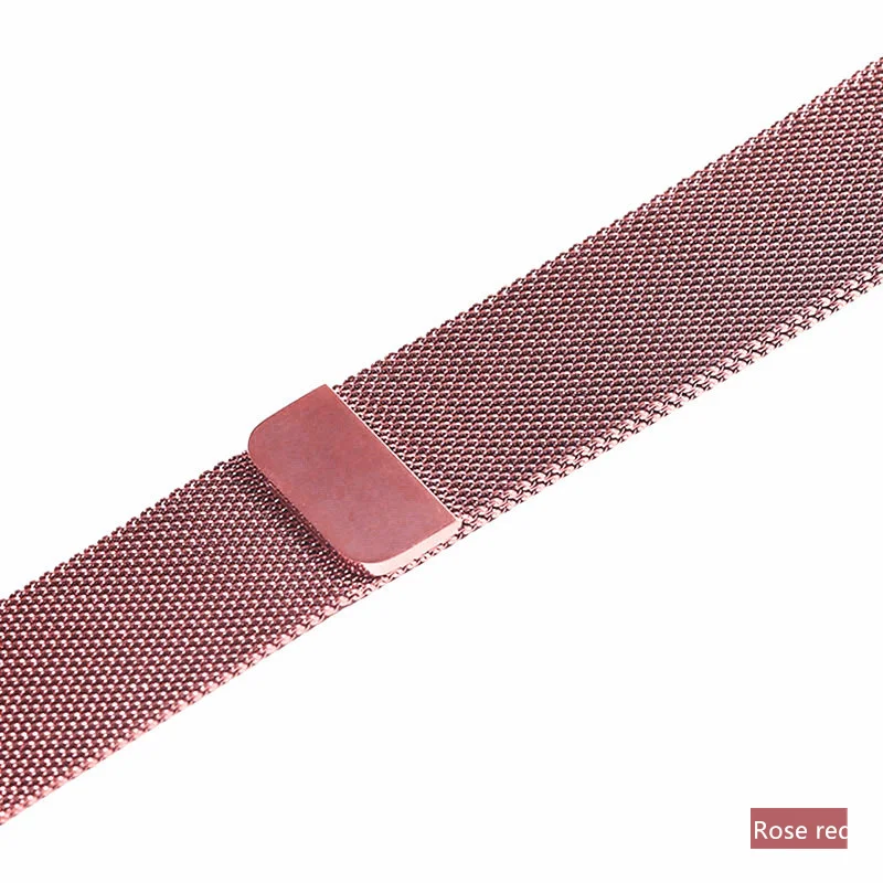 

2021 New Fashion Stainless Steel Magnetic Milanese Loop Watch Band for Apple Watch Strap