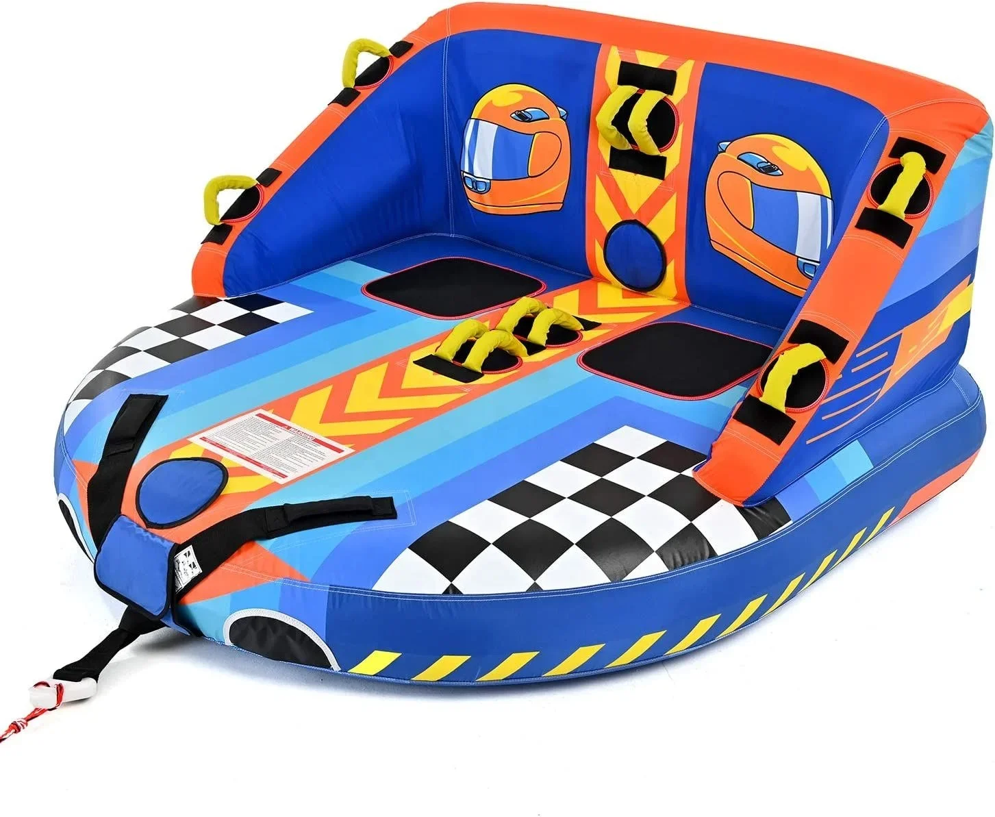 Высококачественная удобная двухместная спинка из ПВХ под заказ сверхлегкая