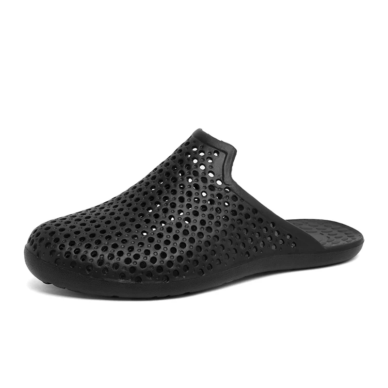 

2022 Hollow Garden Clogs Sandals Fashion Breathable Beach Jelly Sandals Cool Summer Men Sandals Cheap Men Water Pool Slippers