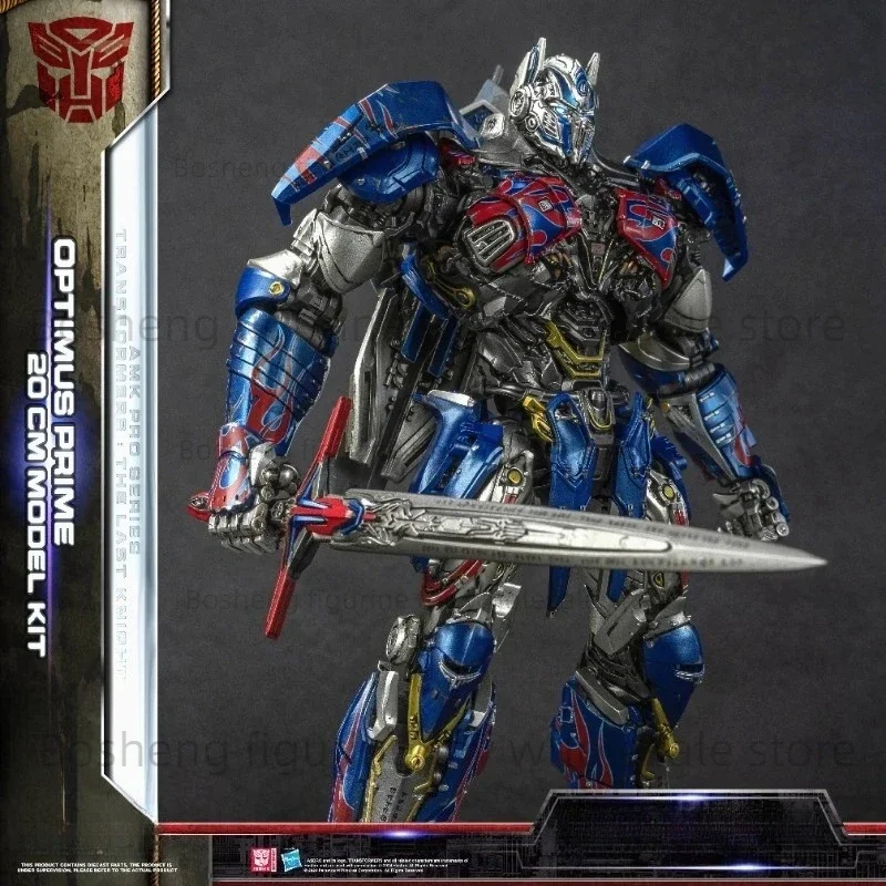 Фото YOLOPARK Transformed Toys: The Last Knight AMK PRO Series 20 см Optimus Prime Модель Комплект Фигурки Игрушечный Робот Подарок №5