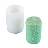 silicone candles molds 3d cylinder candle moulds for candle making pillar candle making supplies diy casting mould for