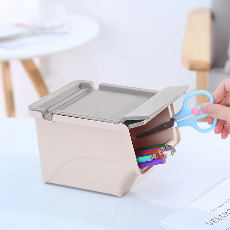 

1 шт., пластиковый контейнер для хранения канцелярских принадлежностей