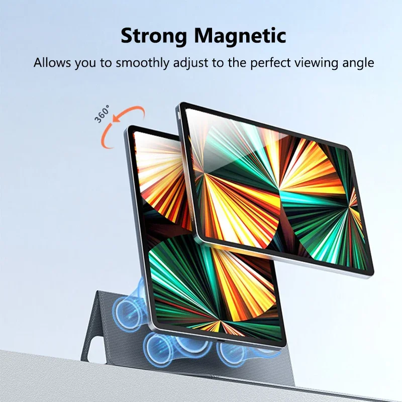 Магнитная Bluetooth-клавиатура ZONFRONT для iPad 10 поколения Air 4 5 9 Волшебная клавиатура Pro 11