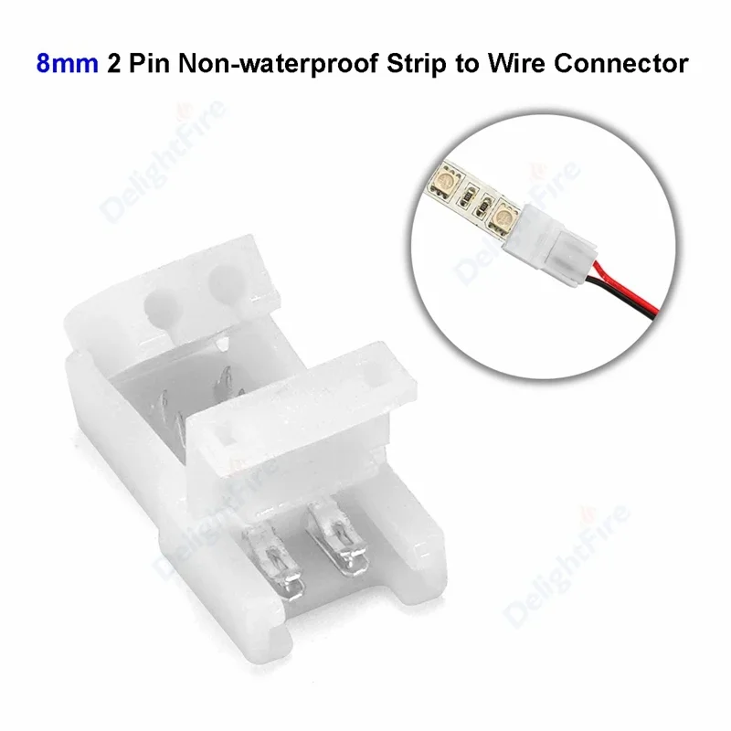 

Разъемы для светодиодной ленты DelightFire 2/3/4 pin