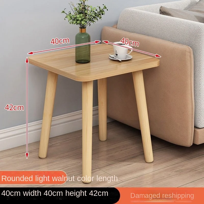 

Sofa Side Table Small Table Coffee Table Living Room Home Small Apartment Mini Bay Window Bedroom Small Square Table