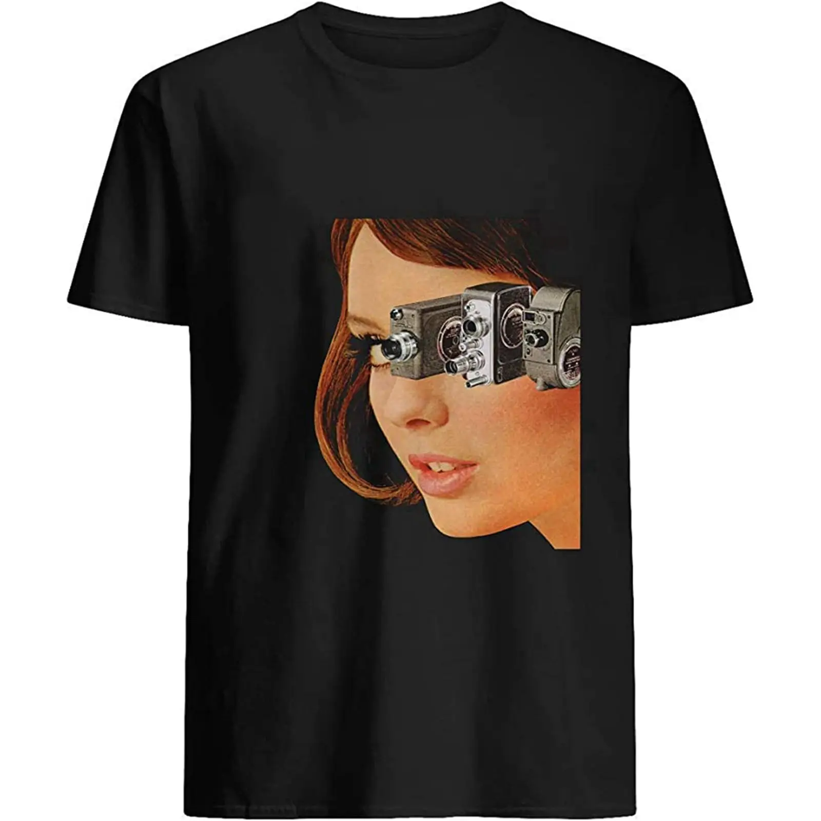 Футболка мужская и женская с рисунком из натурального хлопка