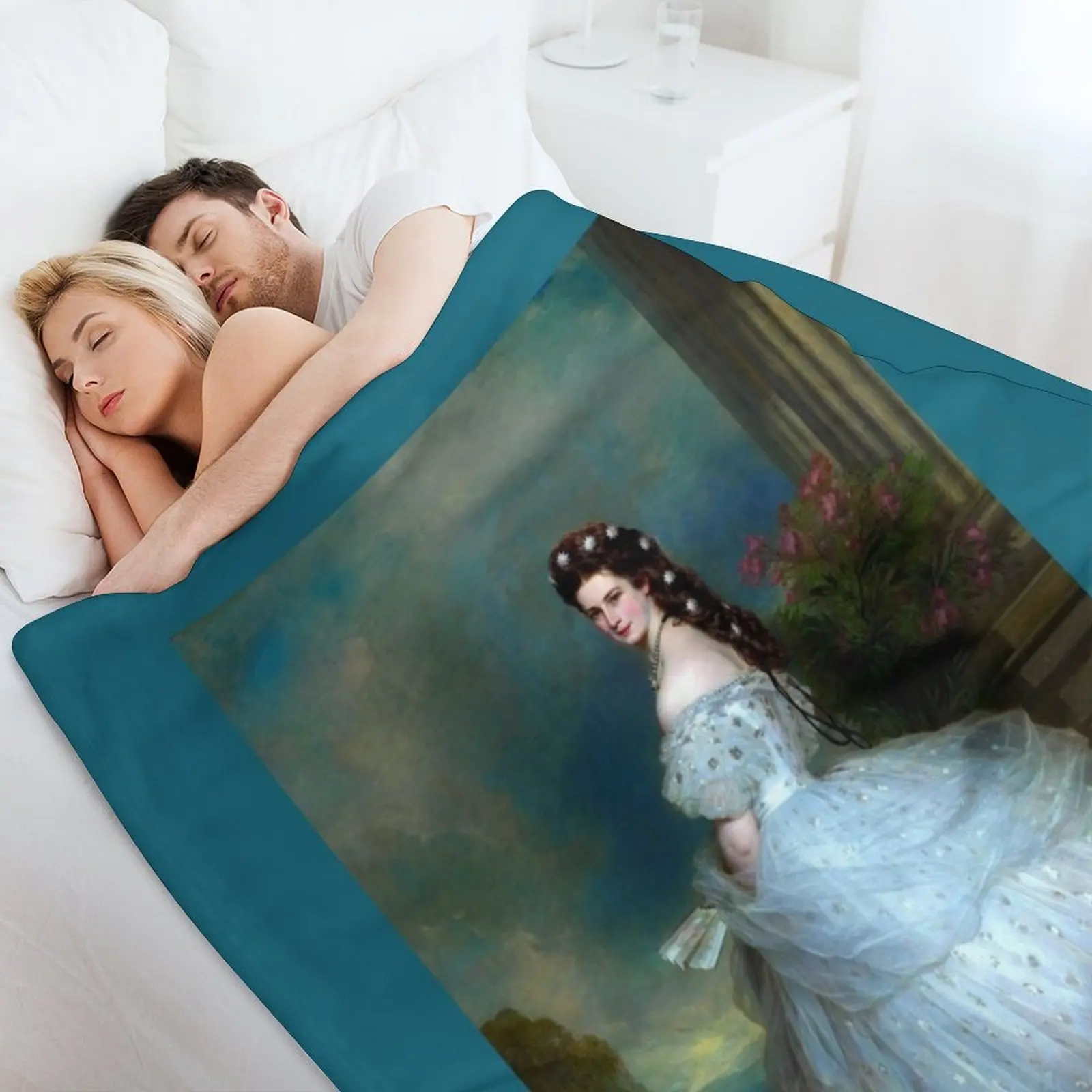 Портрет императрицы Елизавета из Австрии Фрэнца Эндра Зиндхатера — Баварская