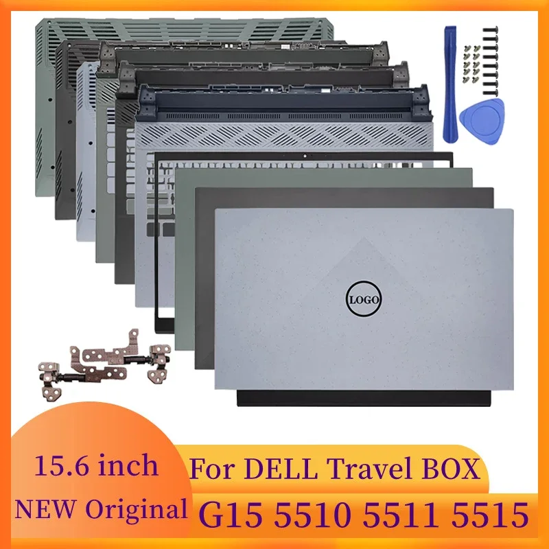 Новый ЖК-экран ноутбука задняя крышка/передняя панель/петли/подставка для