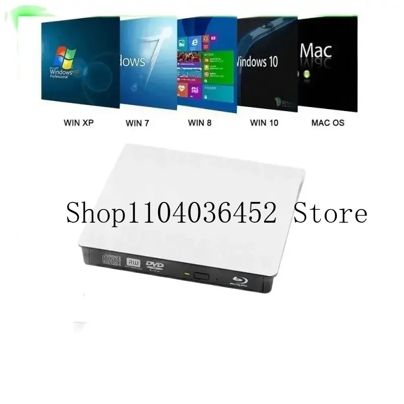 USB 3 0 Внешний Blu-Ray оптический привод Bluray BD-rw горелка BD-RE CD/DVD RW запись lay 3D 4K диск для