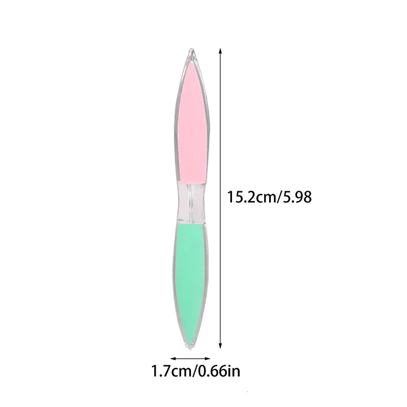 Металлический инструмент для удаления кутикулы двусторонний педикюра