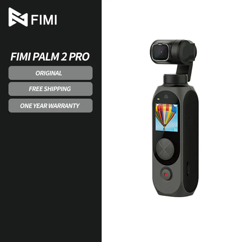 

Original FIMI Palm 2 Pro 3-axis Stabilizer Handheld Camera Gimbal Stabilized 4K 30fps Camera Video Estabilizador Stabilizator