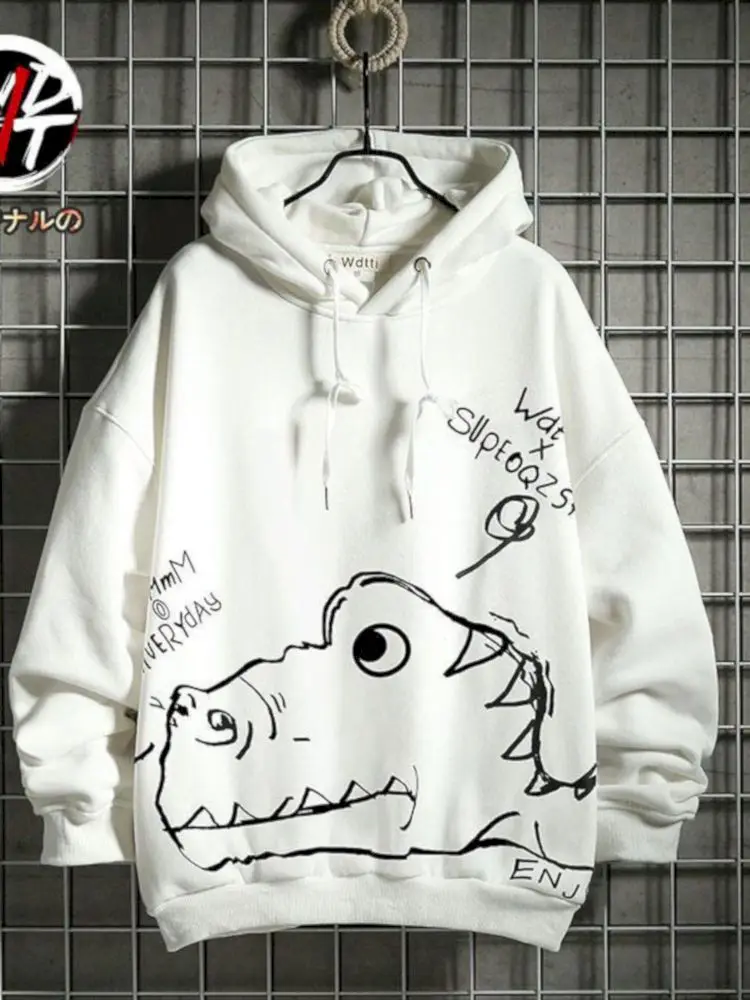 

Spring/autumn Hoodies Women Men Korean Trend Loose Hooded Fleece Sweatshirt Thickened Student Top Coat Draw String Pullovers