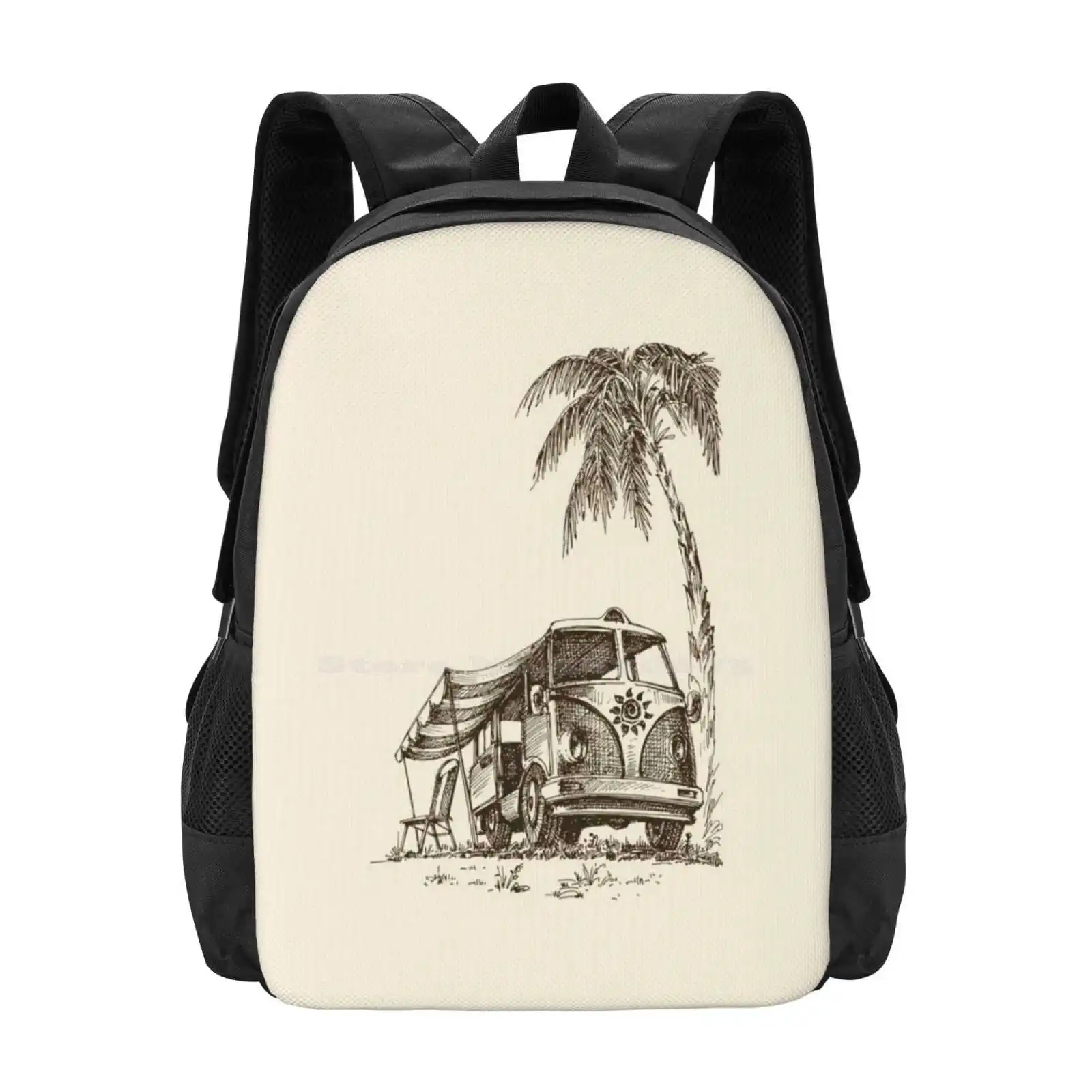 

Лидер продаж, рюкзак Van In Beach, модные сумки, Забавный Милый мем, трендовый тренд, классный, популярный, винтажный, милый, веселый, счастливый
