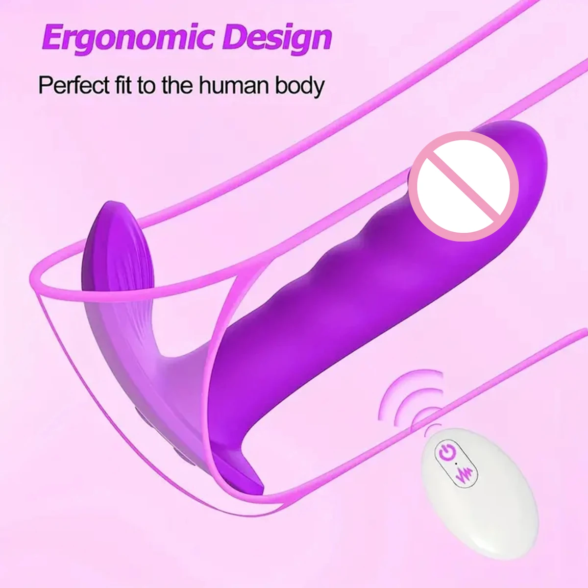 sterowany wibrator dla kobiet i par z ukrytym bezprzewodowym kontrolerem kształtem motyla przyjemności w łechtaczce pun...