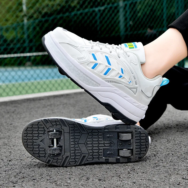 

Детские кроссовки для роликовых коньков, повседневная спортивная обувь для скоростных прогулок, игрушечная обувь для мальчиков и девочек, подарок