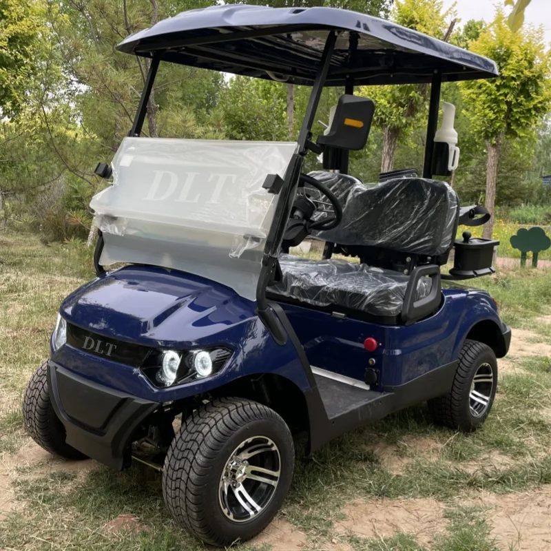 Уличная законная электрическая тележка для гольфа 4000 Вт 48 В трансформируемая