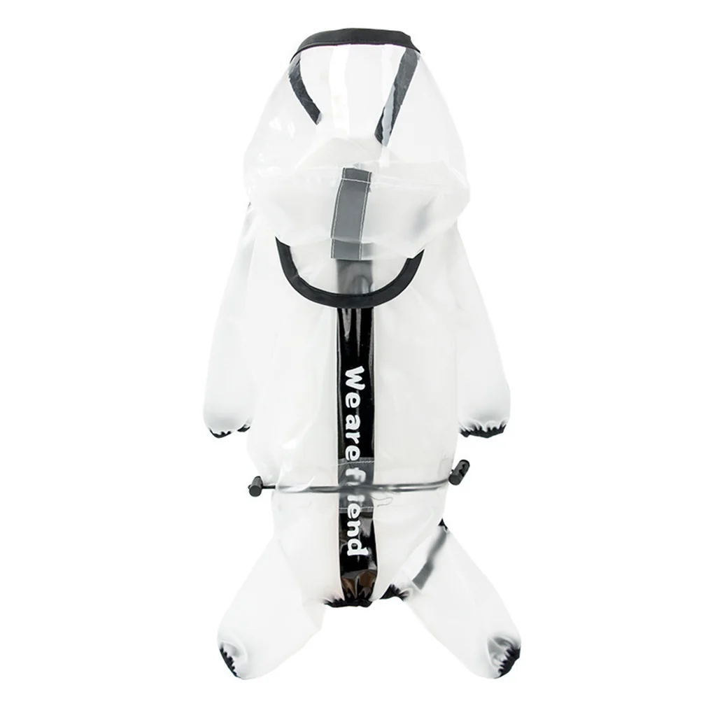 

Dog Reflective Rain Poncho Summer Waterproof Pet Raincoat Rainwear All Inclusive Tpu