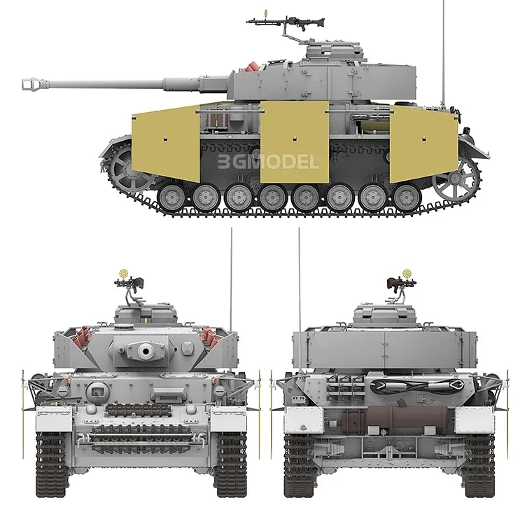 Комплект модели в сборе Ryefield RM-5053 Panzerkampfwagen IV Ausf. G потому Производство 1/35
