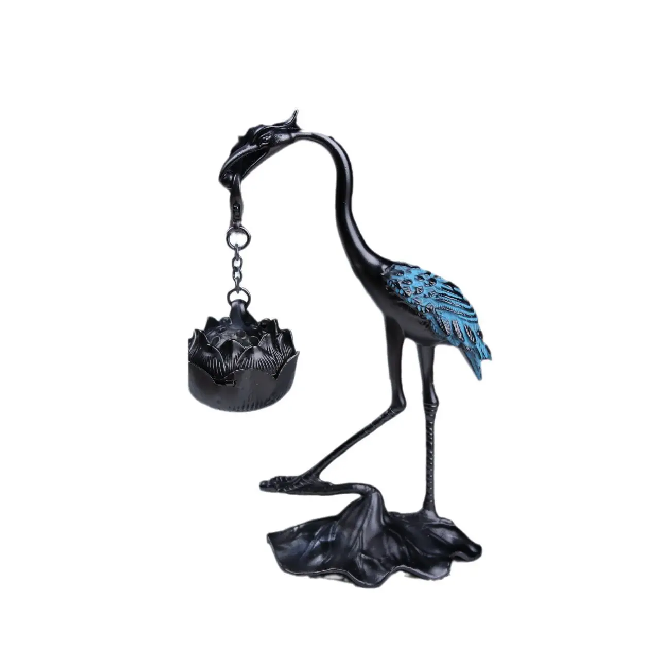 

Little Crane Lotus Incense Stove Hanging Stove Creative Home Decoration Indoor Small Incense Stove Aromatherapy Stove