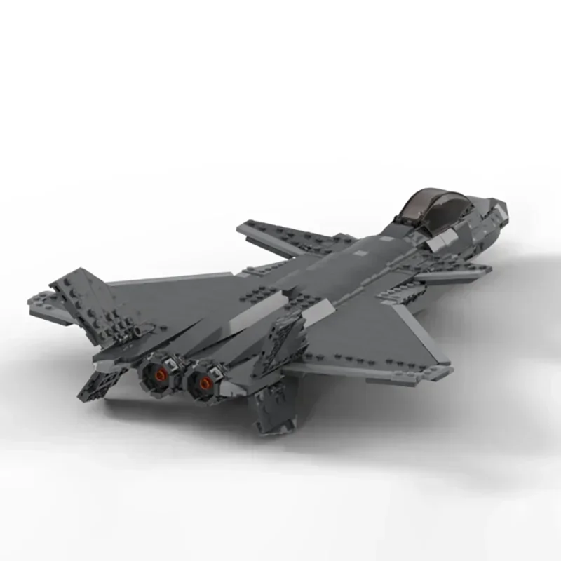 INMOCTOY Модель самолета Chengdu J-20 806 деталей