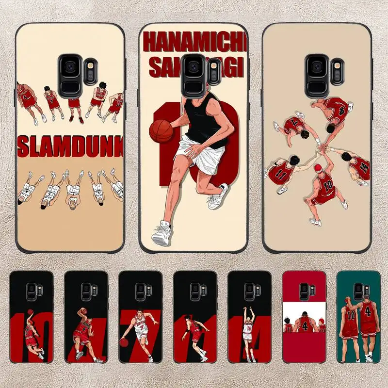 

Anime Slam Dunks Phone Case For Samsung Galaxy S6 S7 Edge Plus S9 S20Plus S20ULTRA S10lite S225G S10 Note20ultra Case