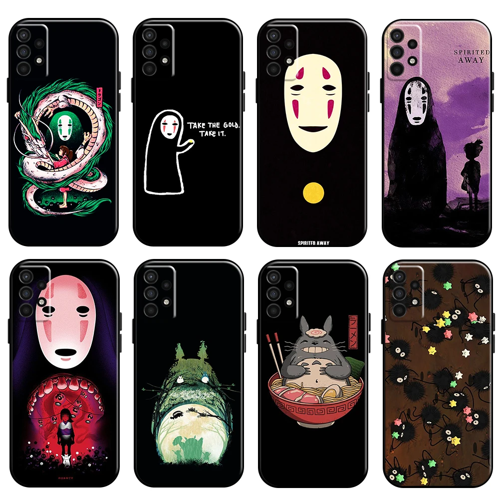 

Spirited Away Totoro No Face Man For Samsung Galaxy For A10 A11 A12 A20 A21 A21S A22 A31 A32 A51 A52 A70 A71 A72 5G Phone Case