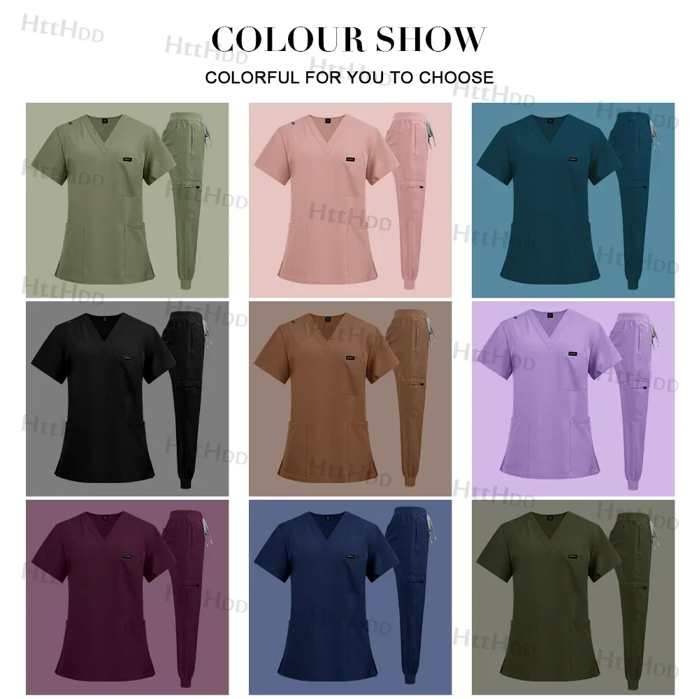 Медицинские блузки костюм для бега унисекс лабораторная униформа фармацевтики