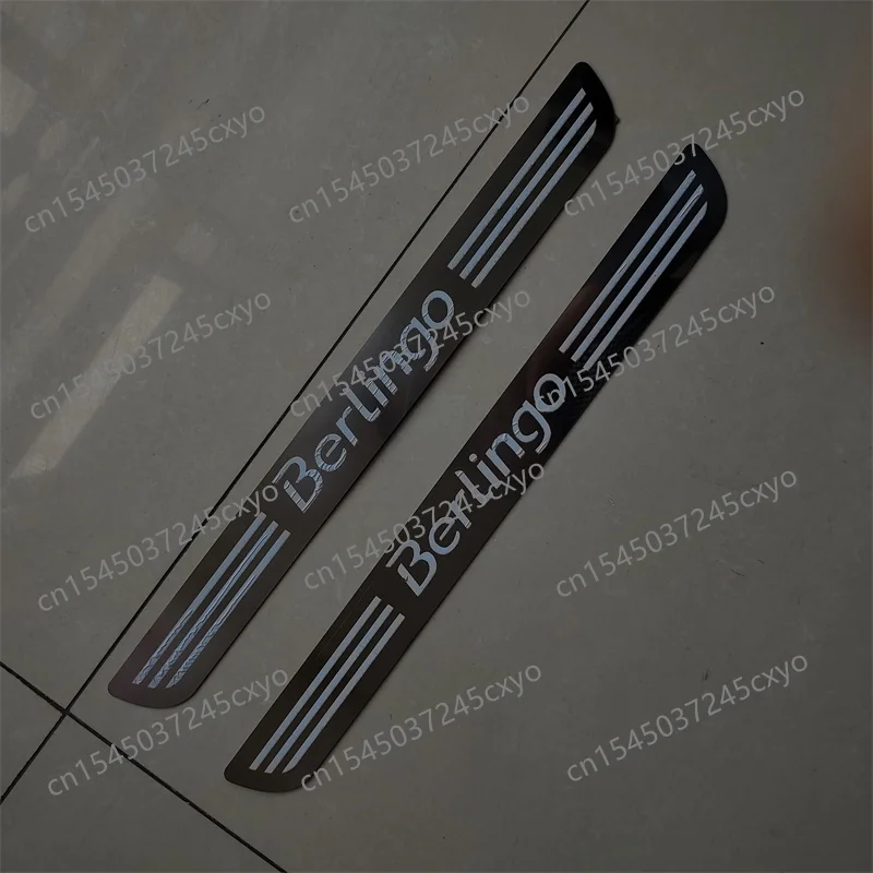 

Накладка на порог для Citroen Berlingo B9 MK2 II 2008-2012 2013 2014 2015 2016 2017 2018 2019 из нержавеющей стали