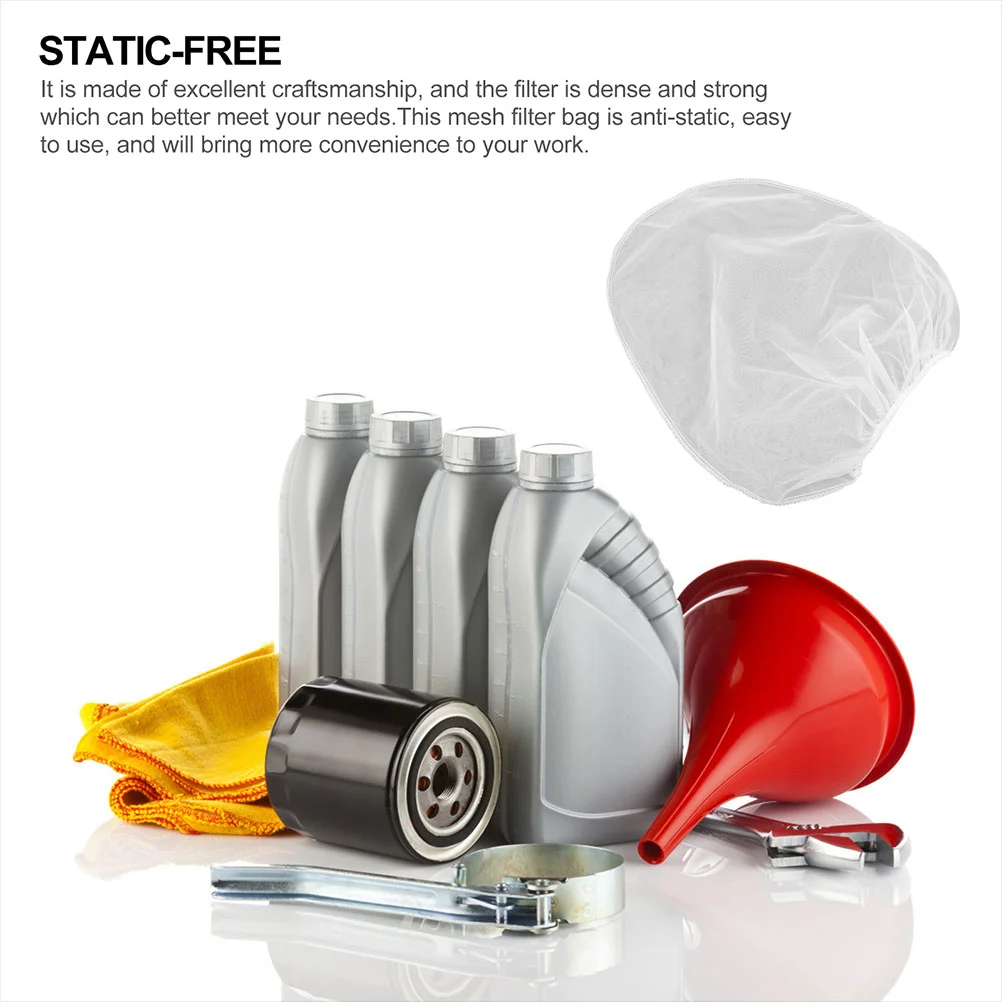 

10 Pcs Drawstring Bag Nut Milk Strainer Strainers Oil Disposable Nylon Polyester (Polyester)