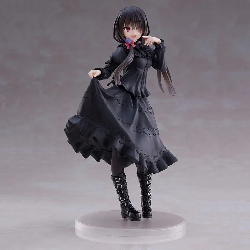 

Original TAITO DATE A LIVE Tokisaki Kurumi Figure Model Genuine 18cm Anime Girl Figurine Doll Toy for Fans Collection Gift