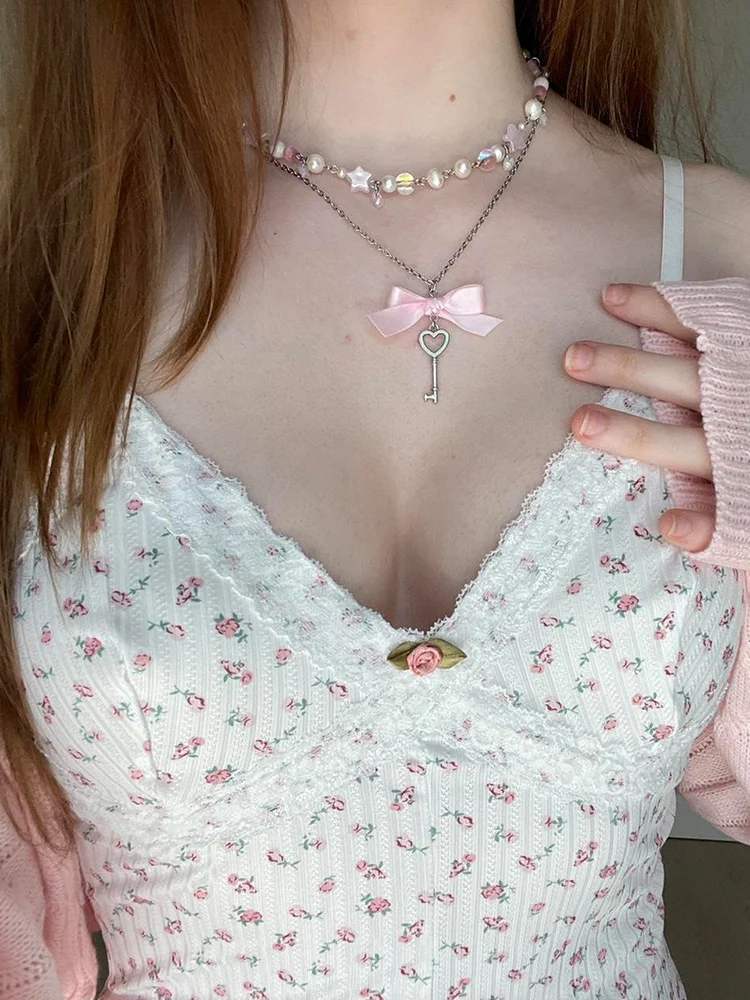 Боди с цветочным принтом