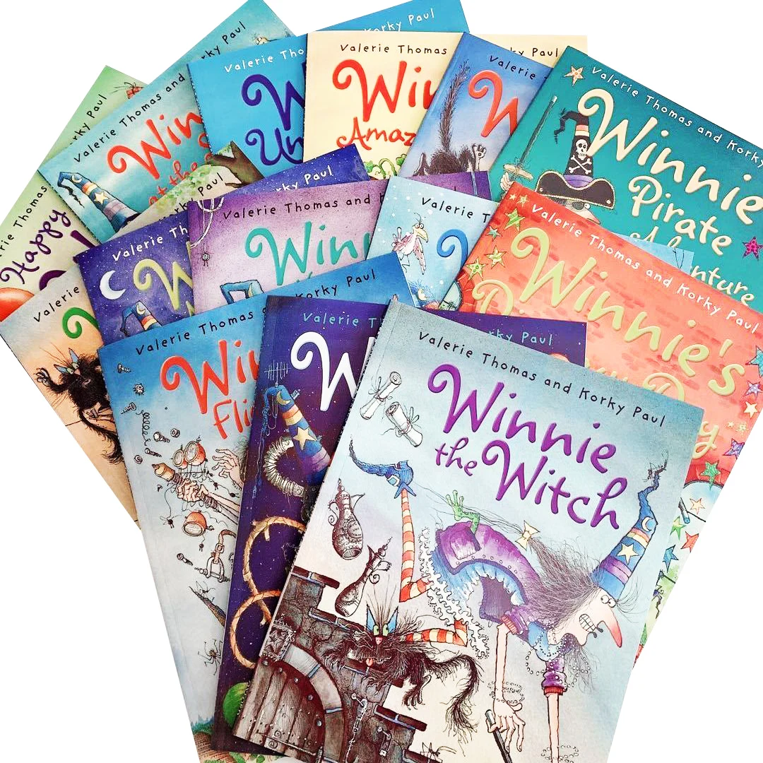 

Книга для чтения на английском языке, оригинальная детская версия, 18 томов